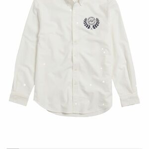 Taylor Swift CREST WHITE OXFORD SHIRT